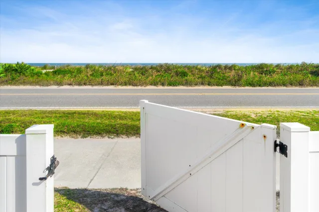a view of an house with backyard space