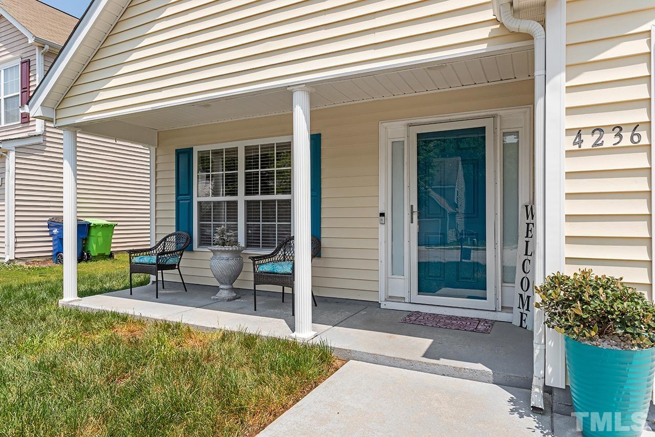 4236 Dalcross Road Raleigh, NC 27610 - Photo 3 of 14 a view of house with outdoor space and porch