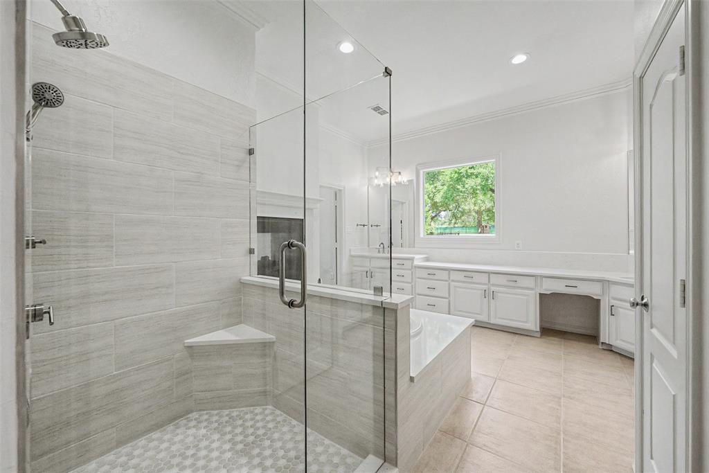 1200 Mount Gilead Road Keller, TX 76262 - Photo 26 of 38 a bathroom with a bathtub and a shower