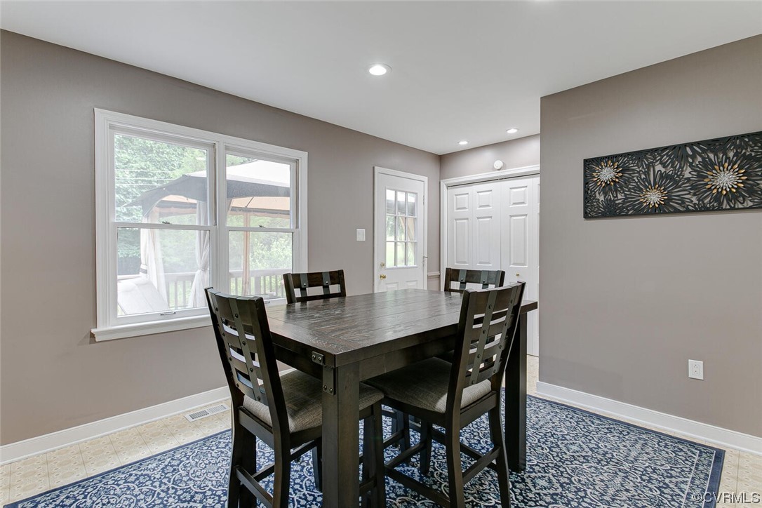 2125 Briarcliff Road Richmond, VA 23225 - Photo 8 of 27 View of tiled dining space