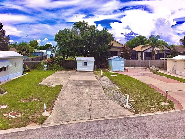 a view of a house with garden