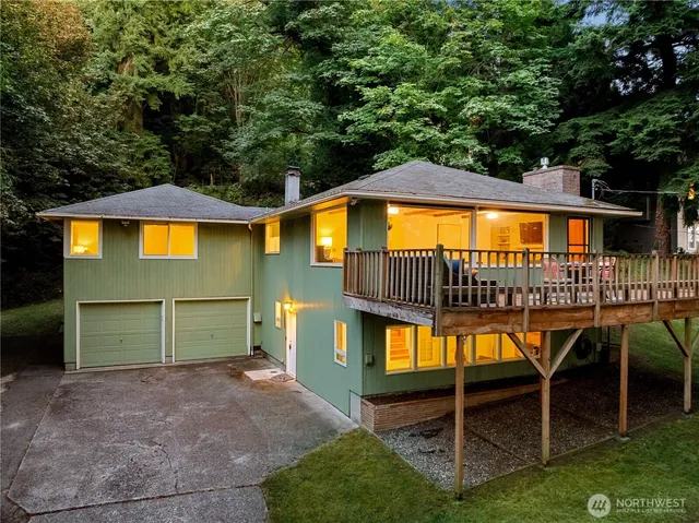swimming pool view with a outdoor seating space