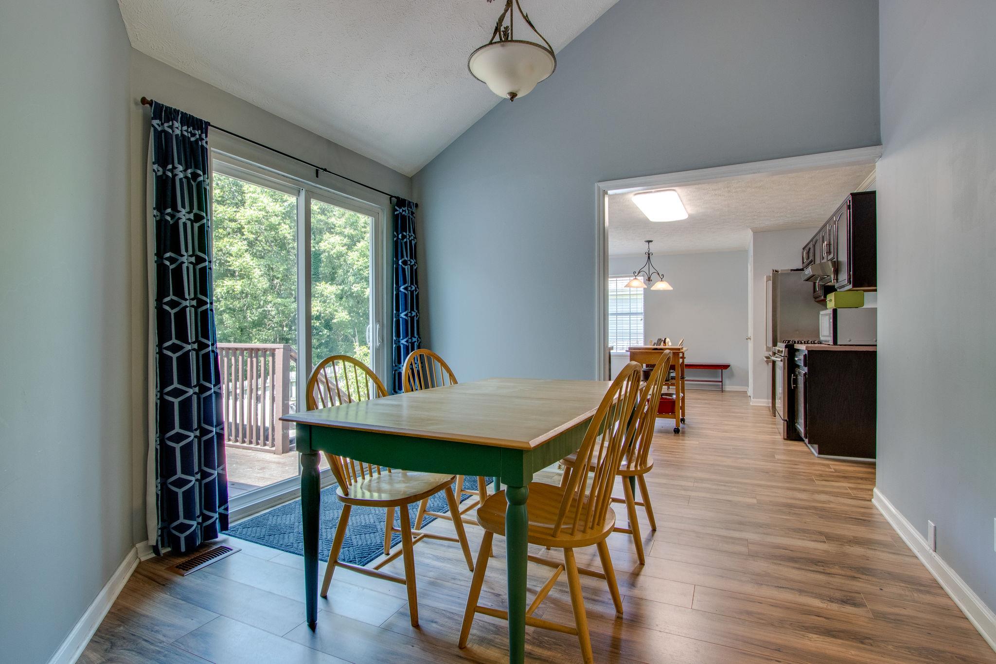 111 Pine Grove Road Mount Juliet, TN 37122 - Photo 4 of 18 Nice Dining area over looking the back yard.