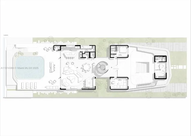 a picture of a floor plan