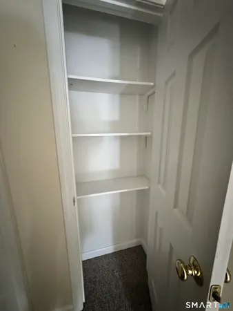 a view of walk in closet