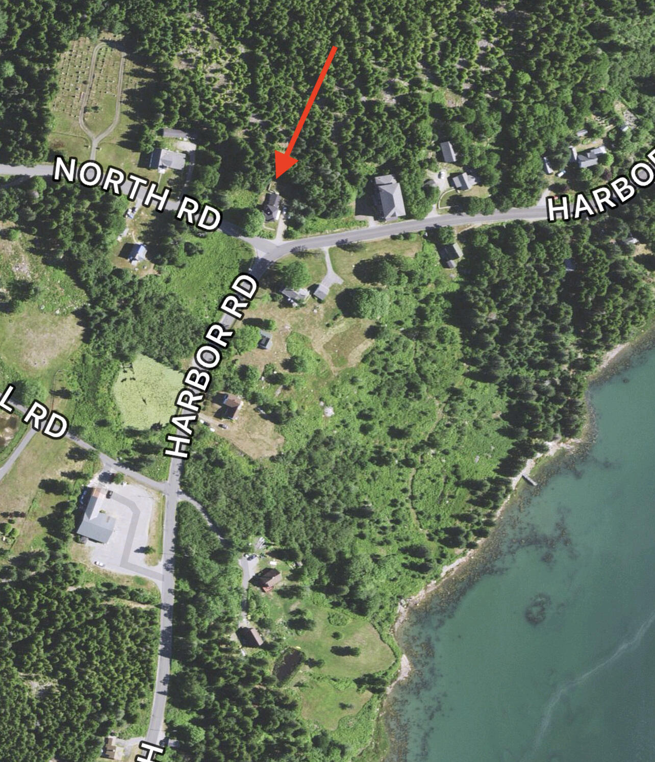 99 Harbor Road Swans Island, ME 04685 - Photo 22 of 44 aerial