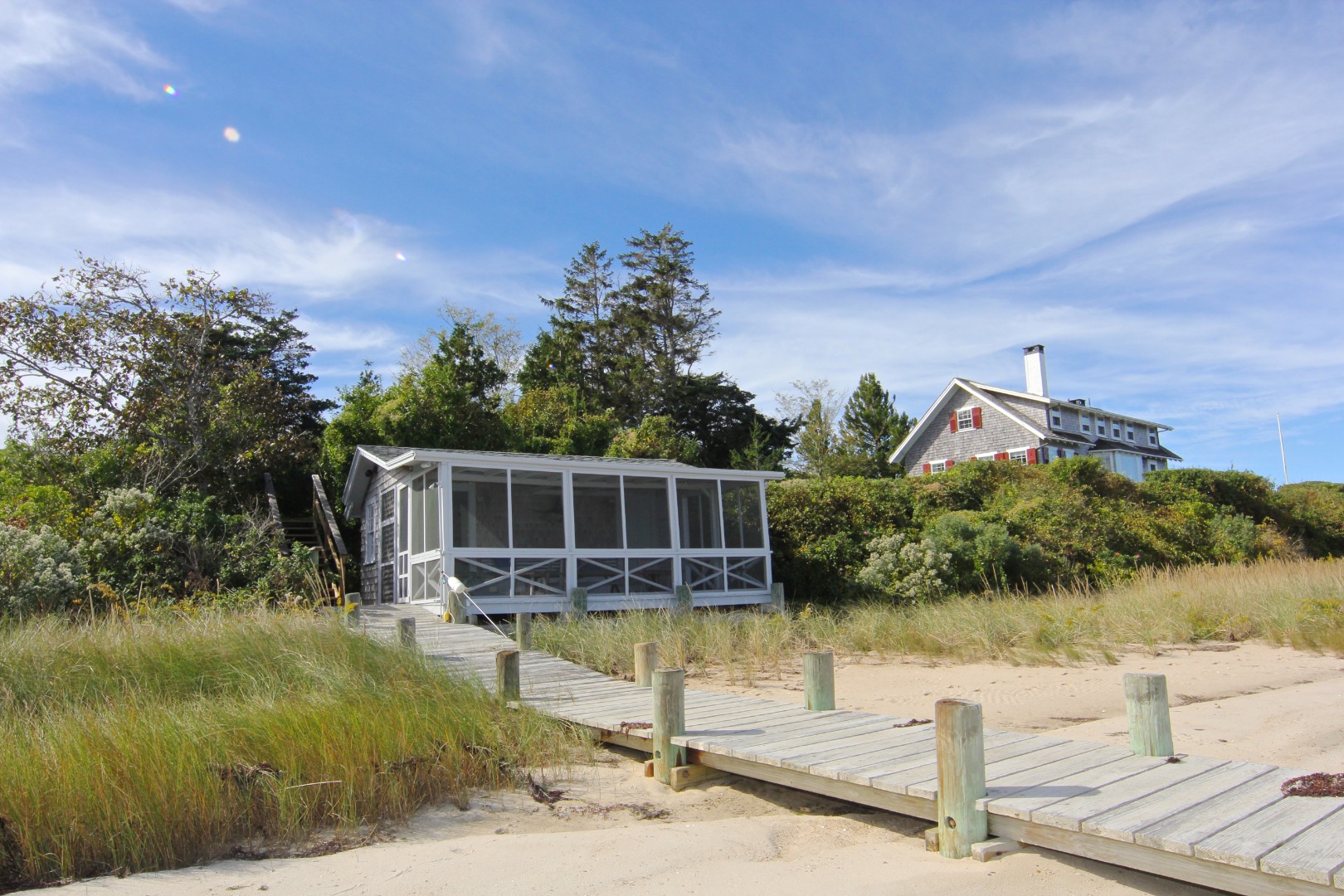 7 Green Hollow Road Edgartown, MA 02539 - Photo 3 of 53 a view of a house with pool and sitting area