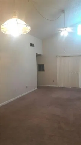 a view of empty room