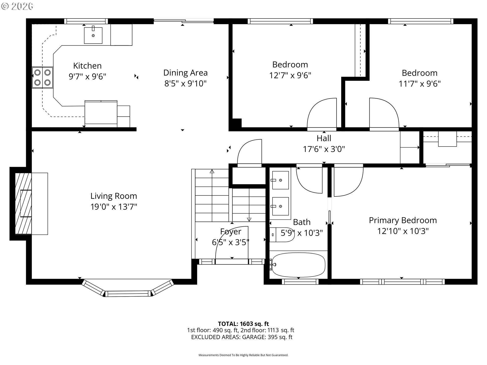 638 Southwest 7th Street Gresham, OR 97080 - Photo 34 of 35 Floor Plan