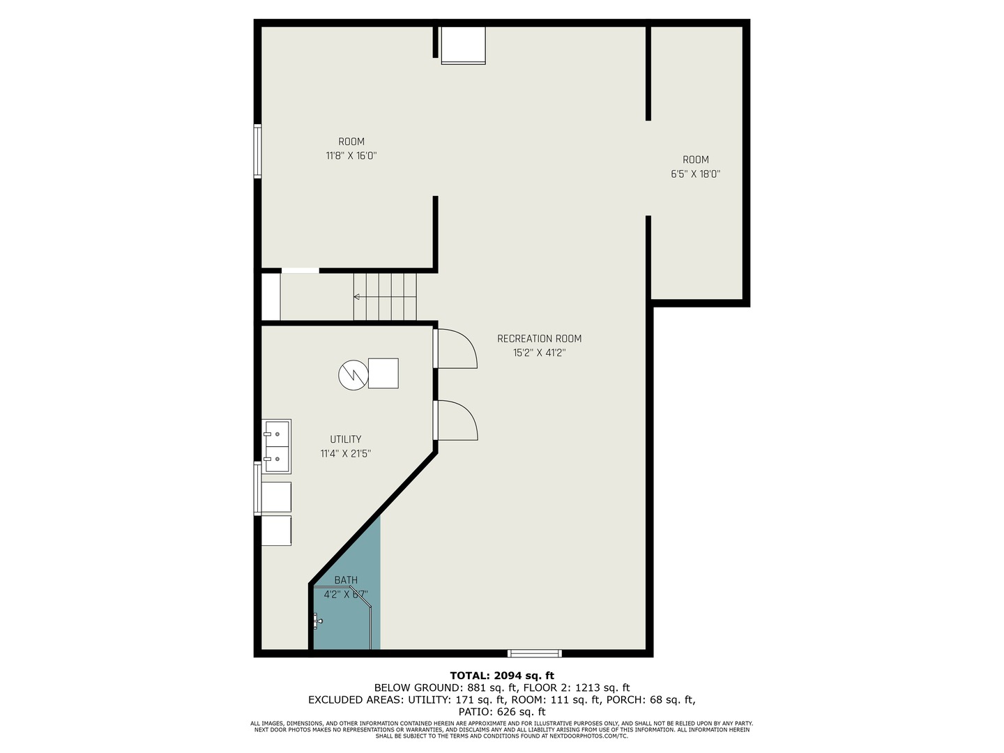 2831 193rd Street Lansing, IL 60438 - Photo 28 of 28 a picture of a floor plan