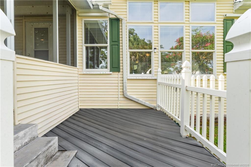 4237 4th Court Lantana, FL 33462 - Photo 32 of 40 a view of a wooden deck