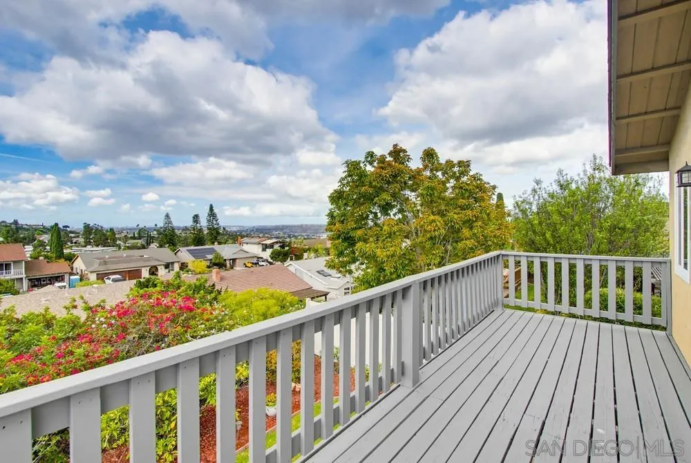7832 Forrestal Road San Diego, CA 92120 - Photo 32 of 64 Balcony of Primary bedroom with a view