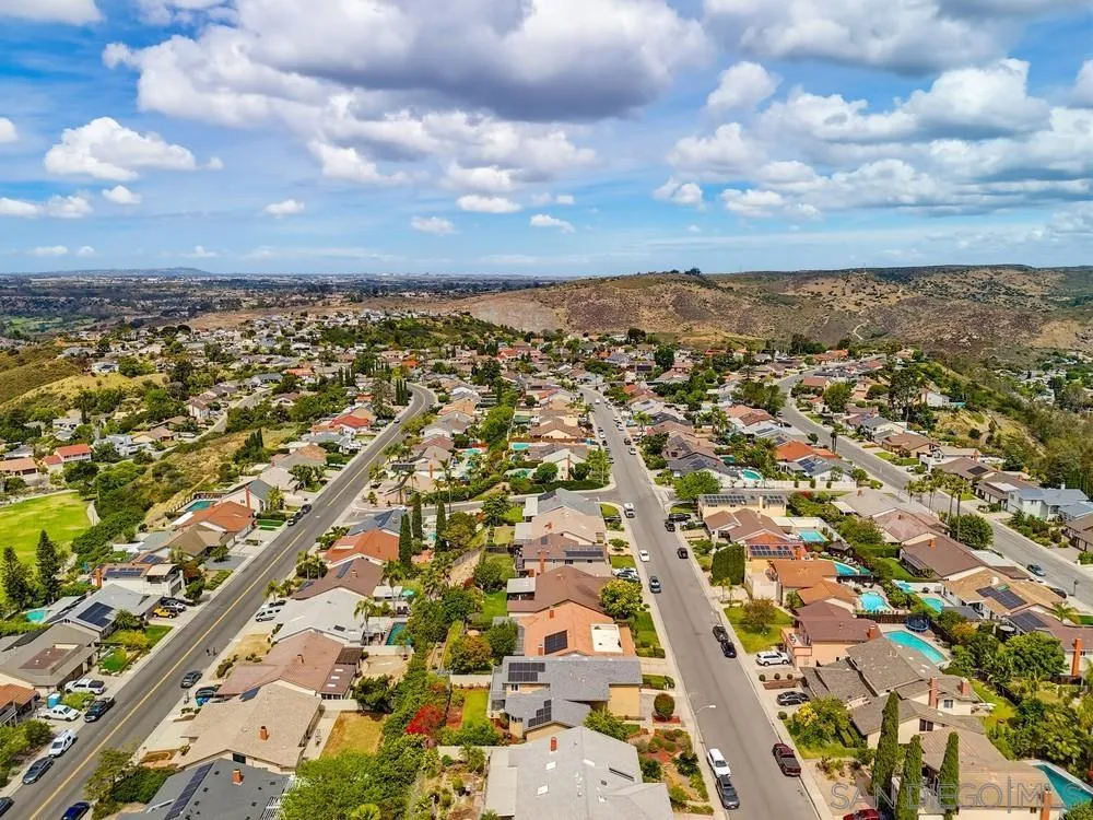 7832 Forrestal Road San Diego, CA 92120 - Photo 63 of 64 Aerial View