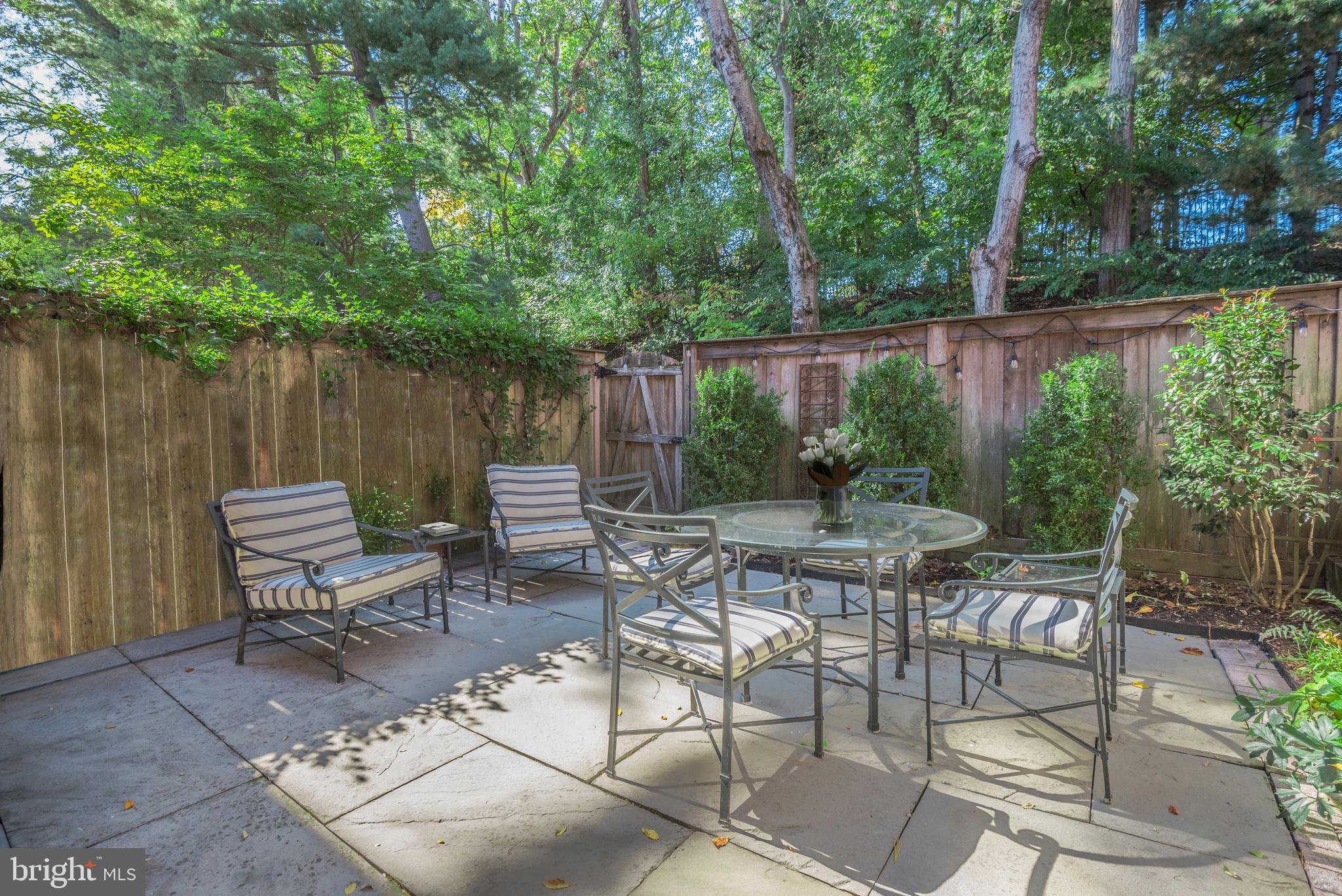 3924 Georgetown Court Northwest Washington, DC 20007 - Photo 26 of 26 Private Patio