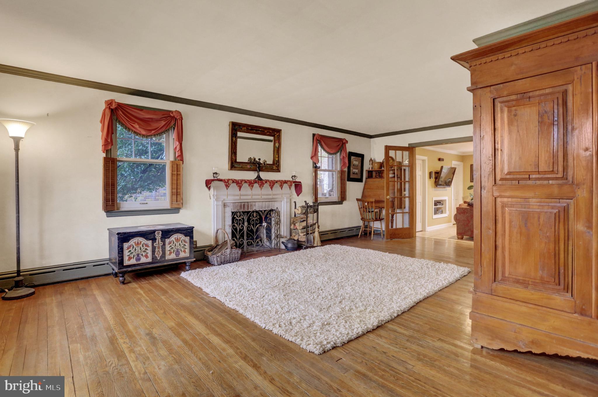 3107 Westerly Road Camp Hill, PA 17011 - Photo 4 of 23 Gorgeous hardwood floors, fireplace and bow window