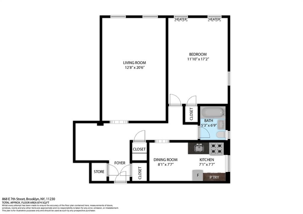 868 East 7th Street, Unit 3C Brooklyn, NY 11230 - Photo 16 of 20