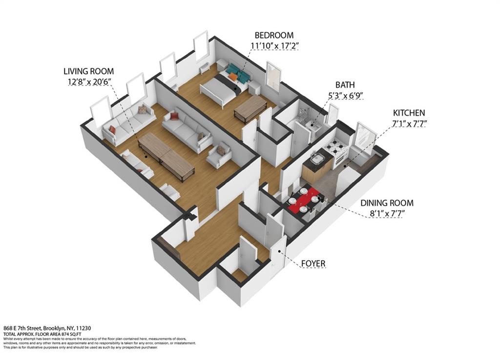 868 East 7th Street, Unit 3C Brooklyn, NY 11230 - Photo 17 of 20