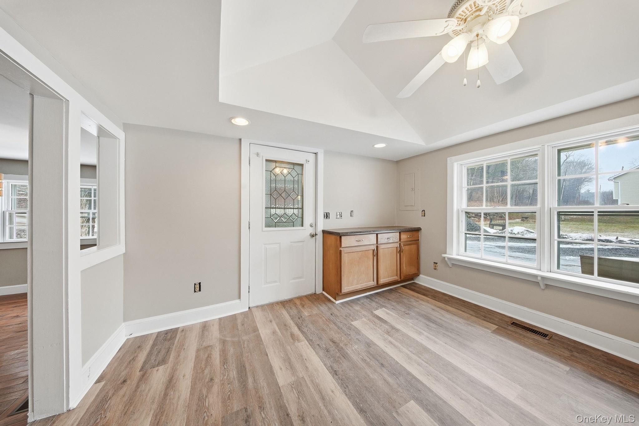 54 Lime Kiln Road Port Jervis, NY 12771 - Photo 21 of 34 a view of empty room with wooden floor and fan