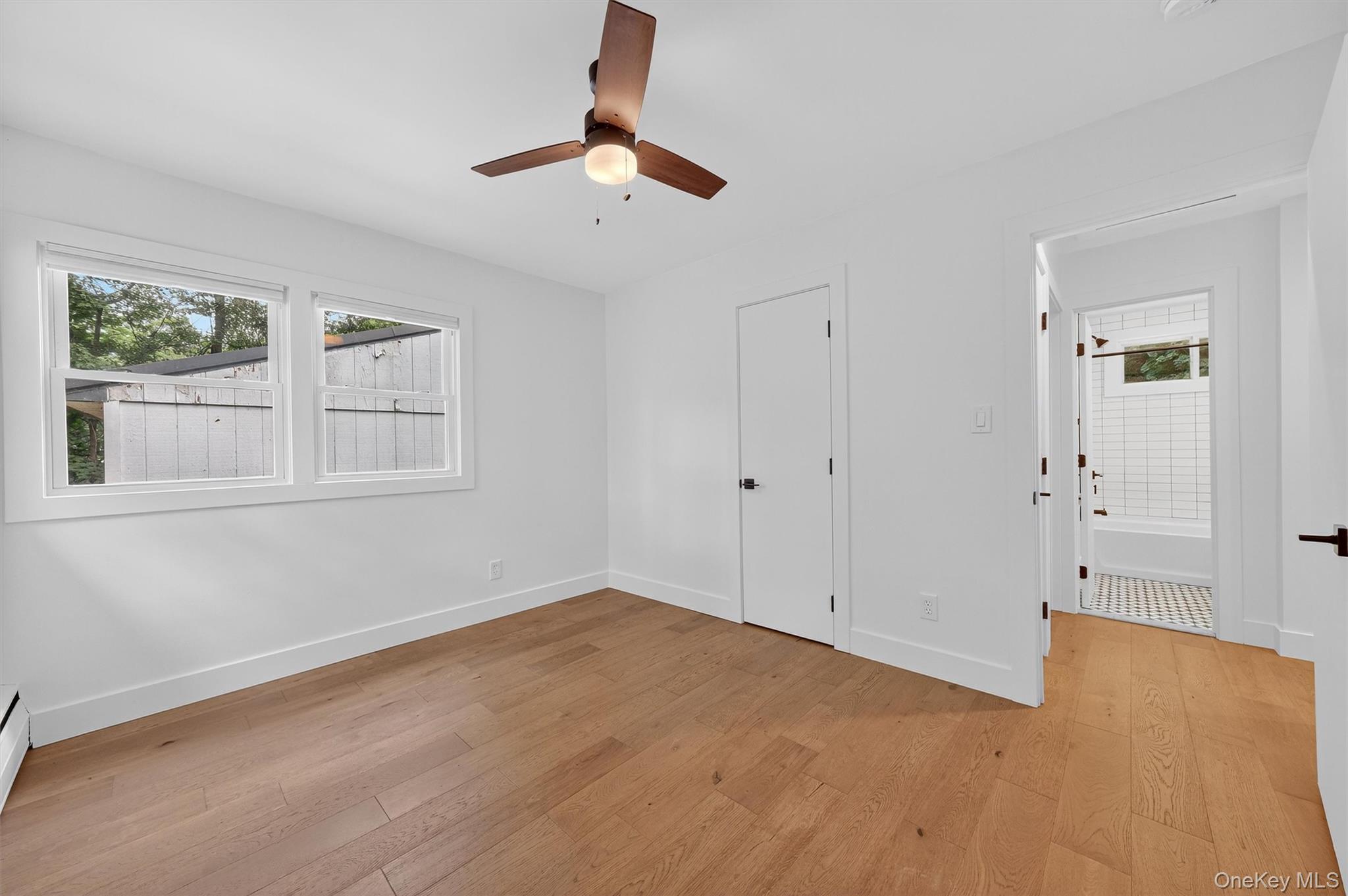 15 Fairview Road Beacon, NY 12508 - Photo 29 of 41 Unfurnished bedroom with light wood-style floors and ceiling fan