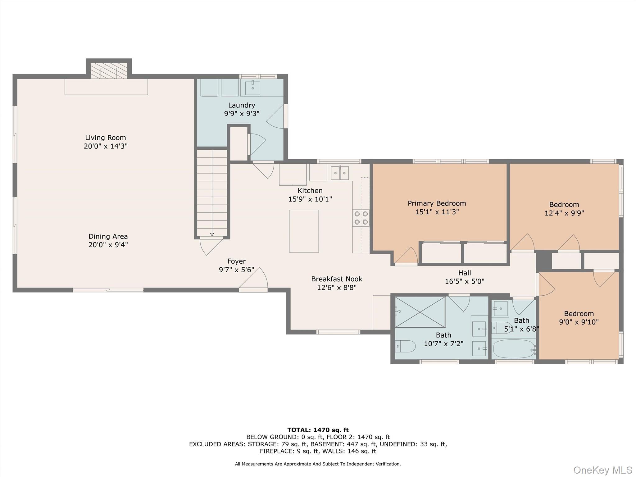 15 Fairview Road Beacon, NY 12508 - Photo 40 of 41 View of floor plan / room layout