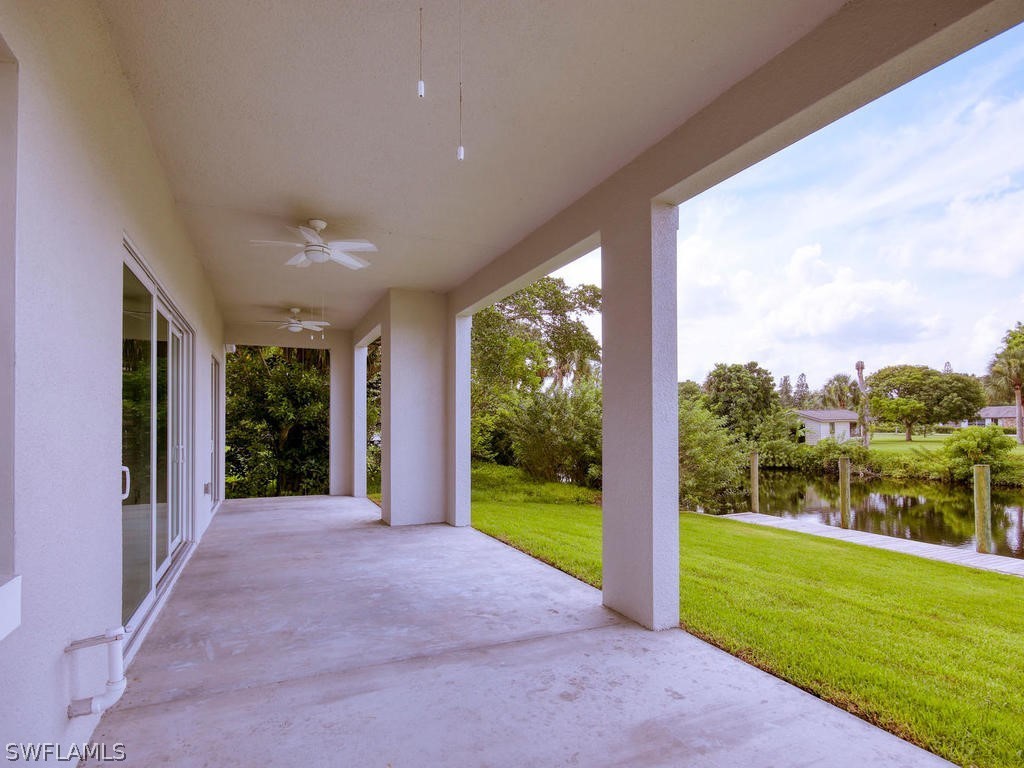 12523 River Road Fort Myers, FL 33905 - Photo 4 of 24 a view of a porch with a yard
