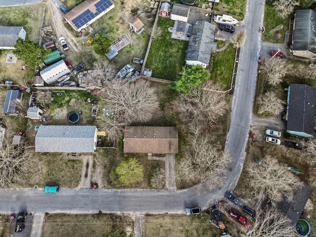 12 Parker Drive Wareham, MA 02571 - Photo 29 of 32 an aerial view of a house with a yard and large tree