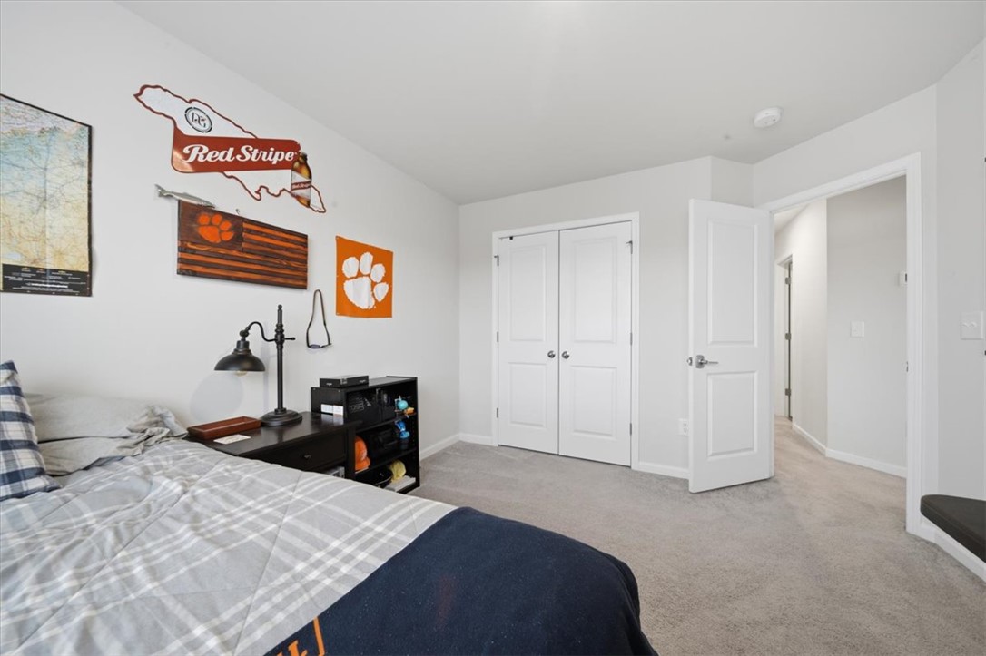 455 Bee Cv Way Pendleton, SC 29670 - Photo 19 of 46 This cozy bedroom offers a welcoming atmosphere and practical design for comfortable living.