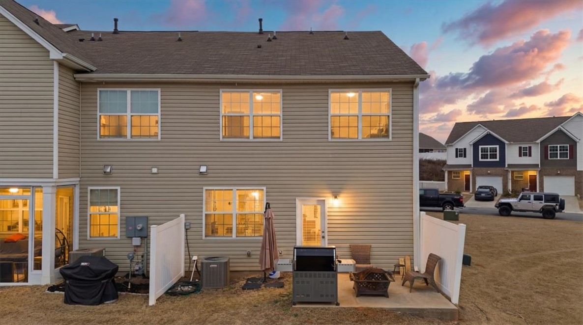 455 Bee Cv Way Pendleton, SC 29670 - Photo 30 of 46 This townhome features a private patio, perfect for outdoor enjoyment and relaxation.