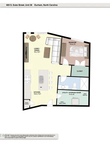 $325,000 | 600 South Duke Street, Unit 26, Durham, NC 27701