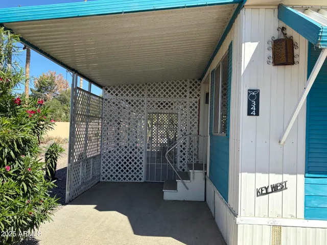 a view of outdoor space and deck