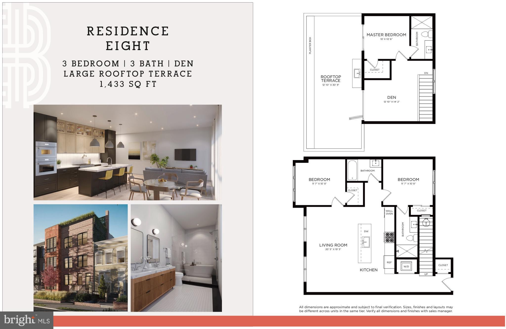 PH-8 Offers 2-Level Living with Private Roof Deck