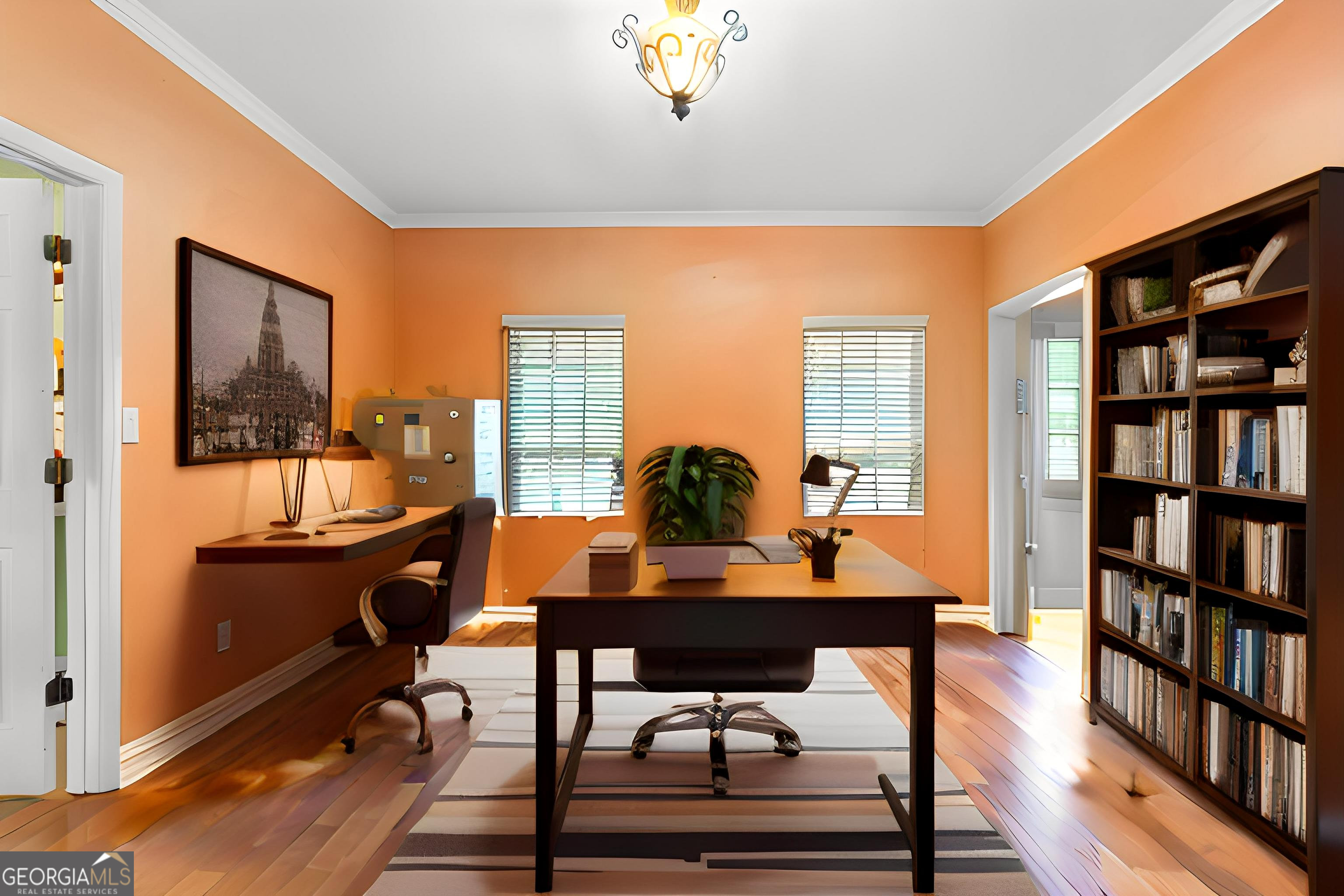 3608 Joycliff Road Macon, GA 31211 - Photo 34 of 44 a view of a workspace with furniture and window