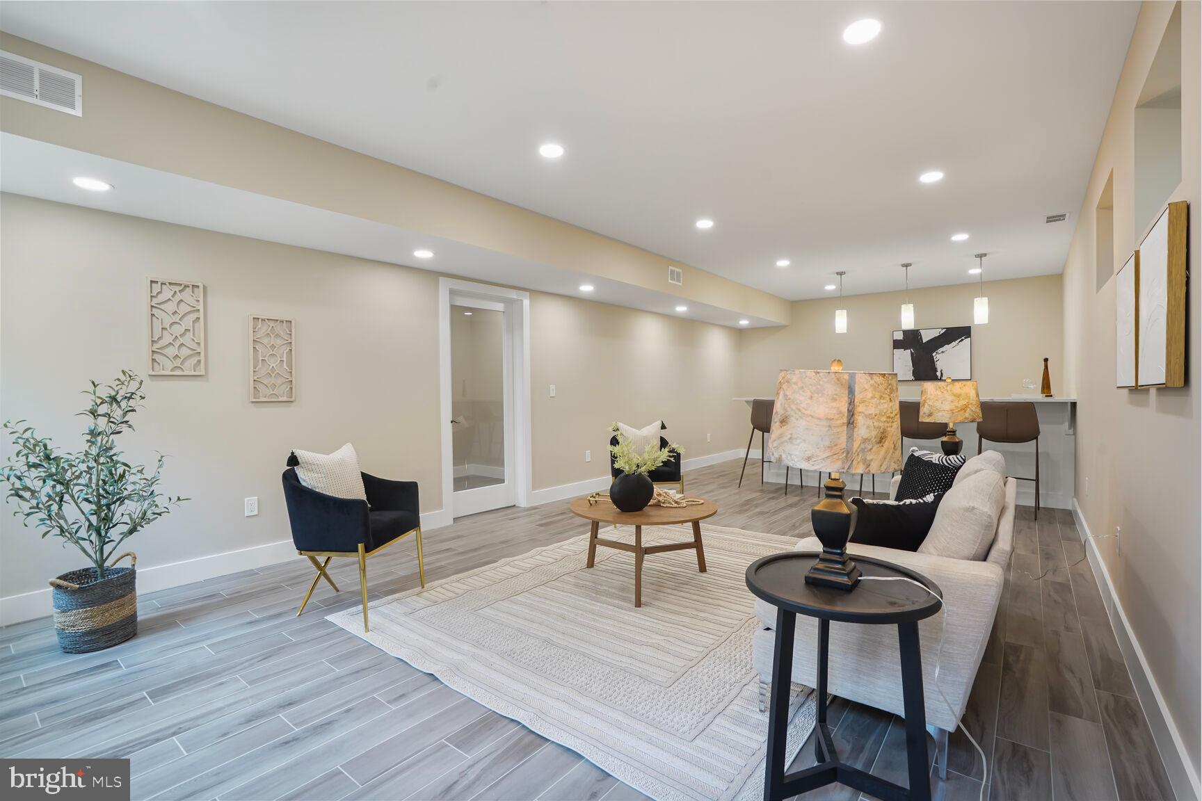 504 Kingsley Road Southwest Vienna, VA 22180 - Photo 117 of 148 Rec Room - Doesn't Even Look Like a Basement!