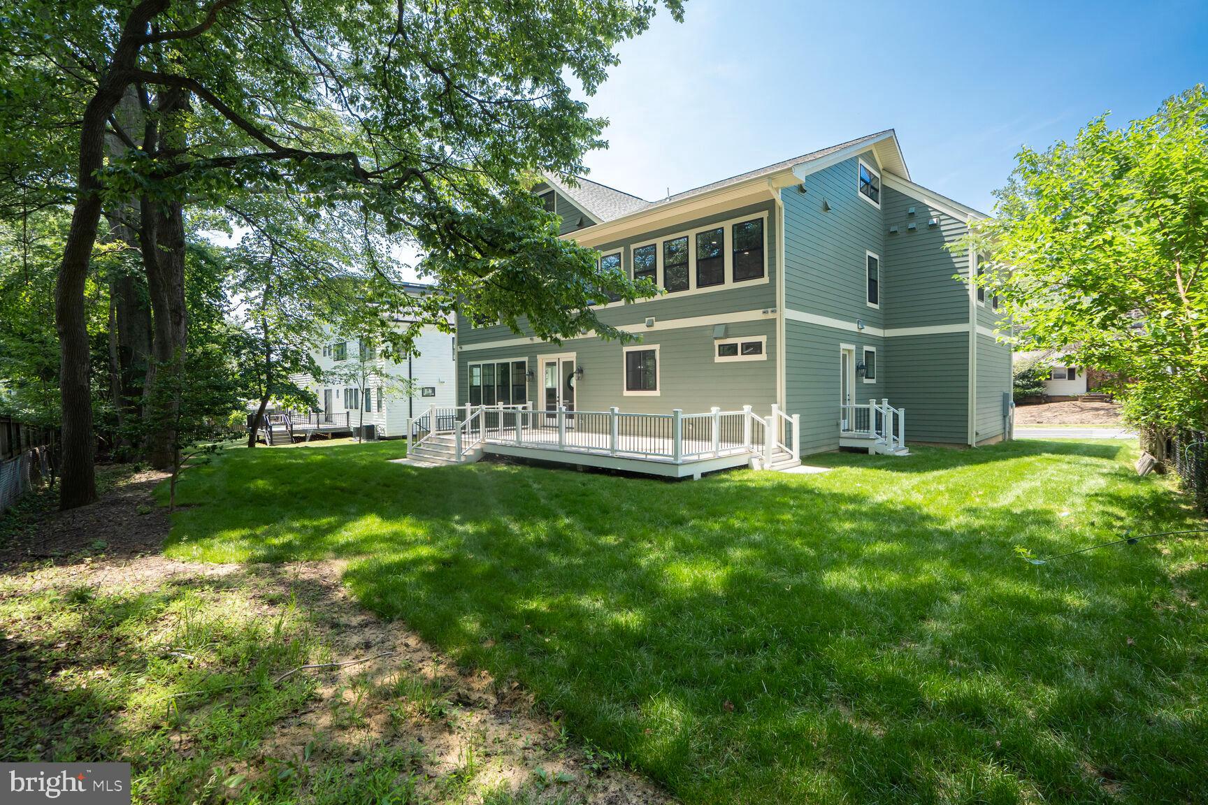 504 Kingsley Road Southwest Vienna, VA 22180 - Photo 138 of 148 Lovely Rear Exterior of Home! Plenty of Privacy!