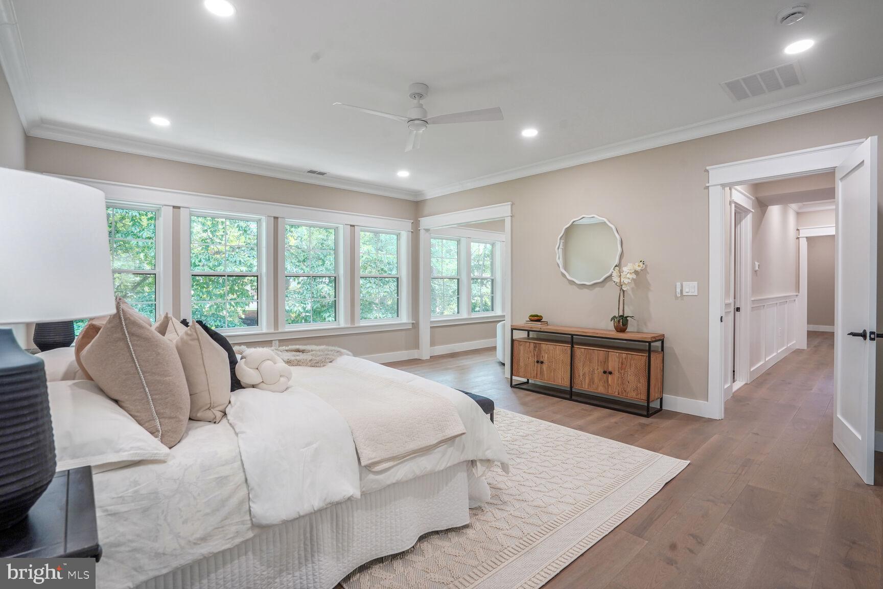 504 Kingsley Road Southwest Vienna, VA 22180 - Photo 61 of 148 Primary Bedroom - Recess Lights & Ceiling Fan!