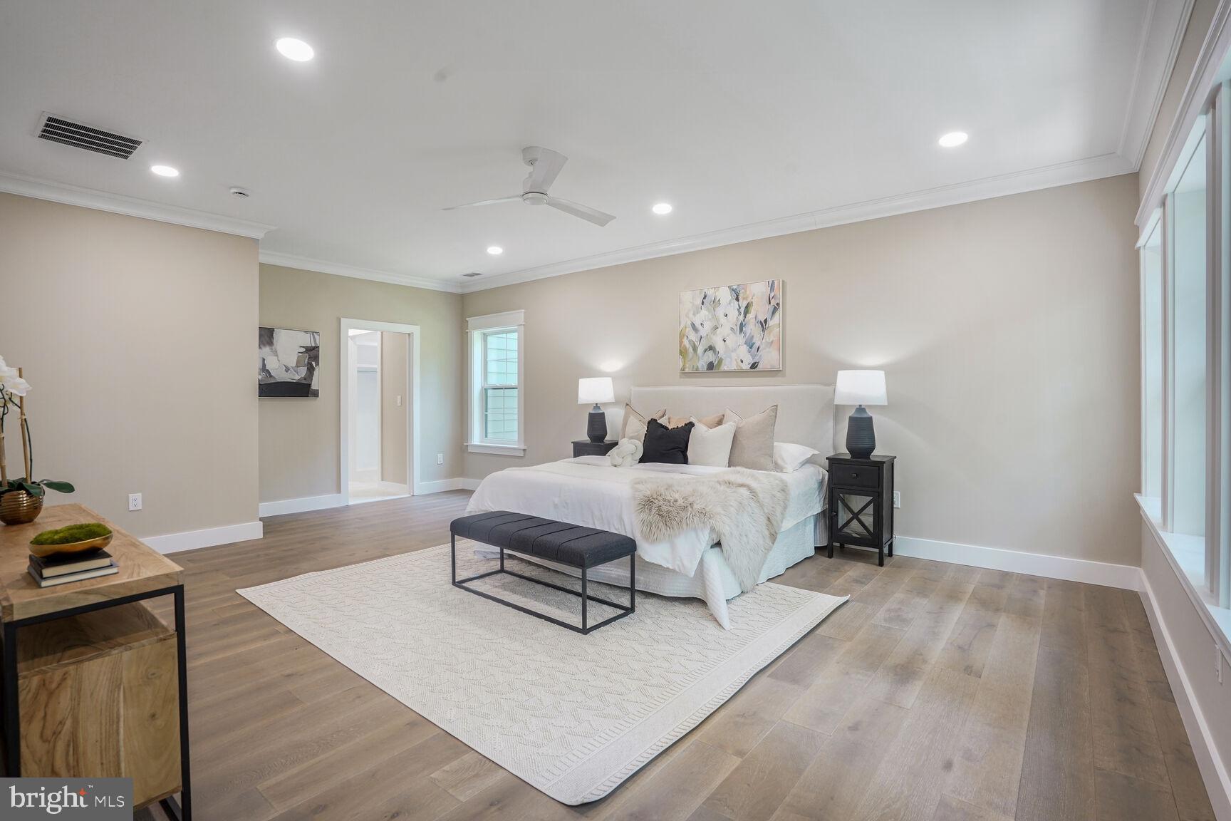 504 Kingsley Road Southwest Vienna, VA 22180 - Photo 62 of 148 Primary BR - Soft, On-Trend Neutral Paint Palette!