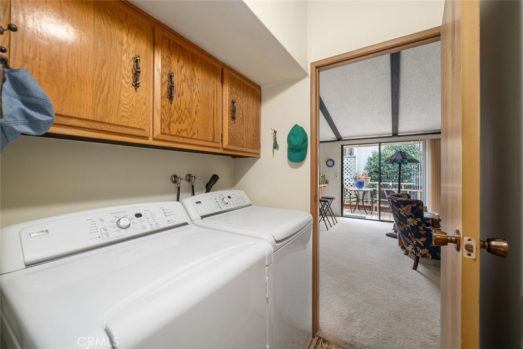 132 Quail Way Avila Beach, CA 93424 - Photo 24 of 38 a utility room with dryer and washer