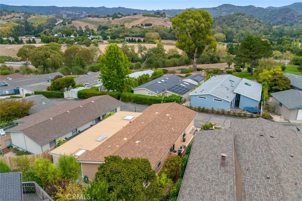 132 Quail Way Avila Beach, CA 93424 - Photo 37 of 38 an aerial view of a house with a garden