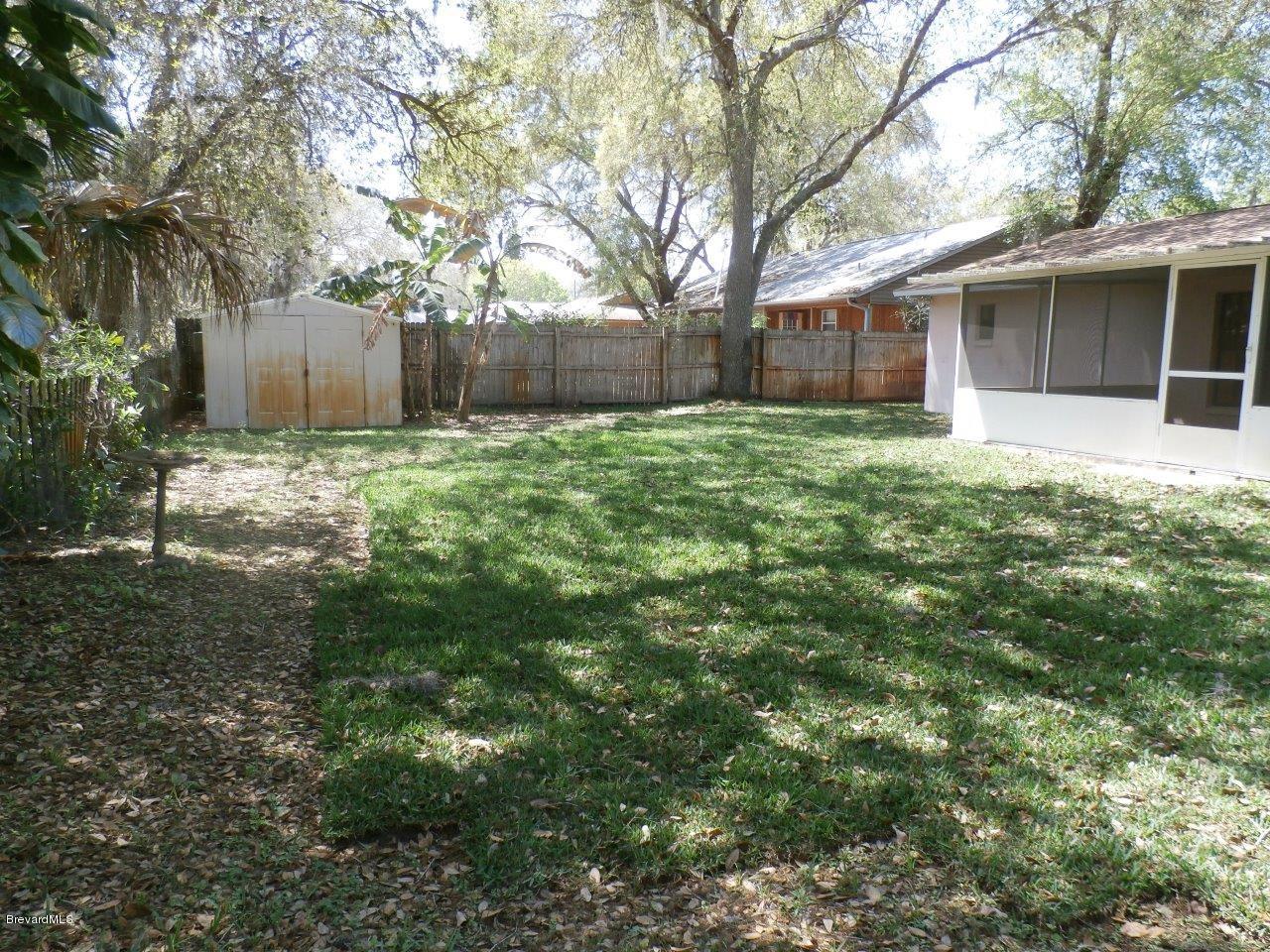 4809 Doreen Road Cocoa, FL 32927 - Photo 17 of 18 Back Yard (3)