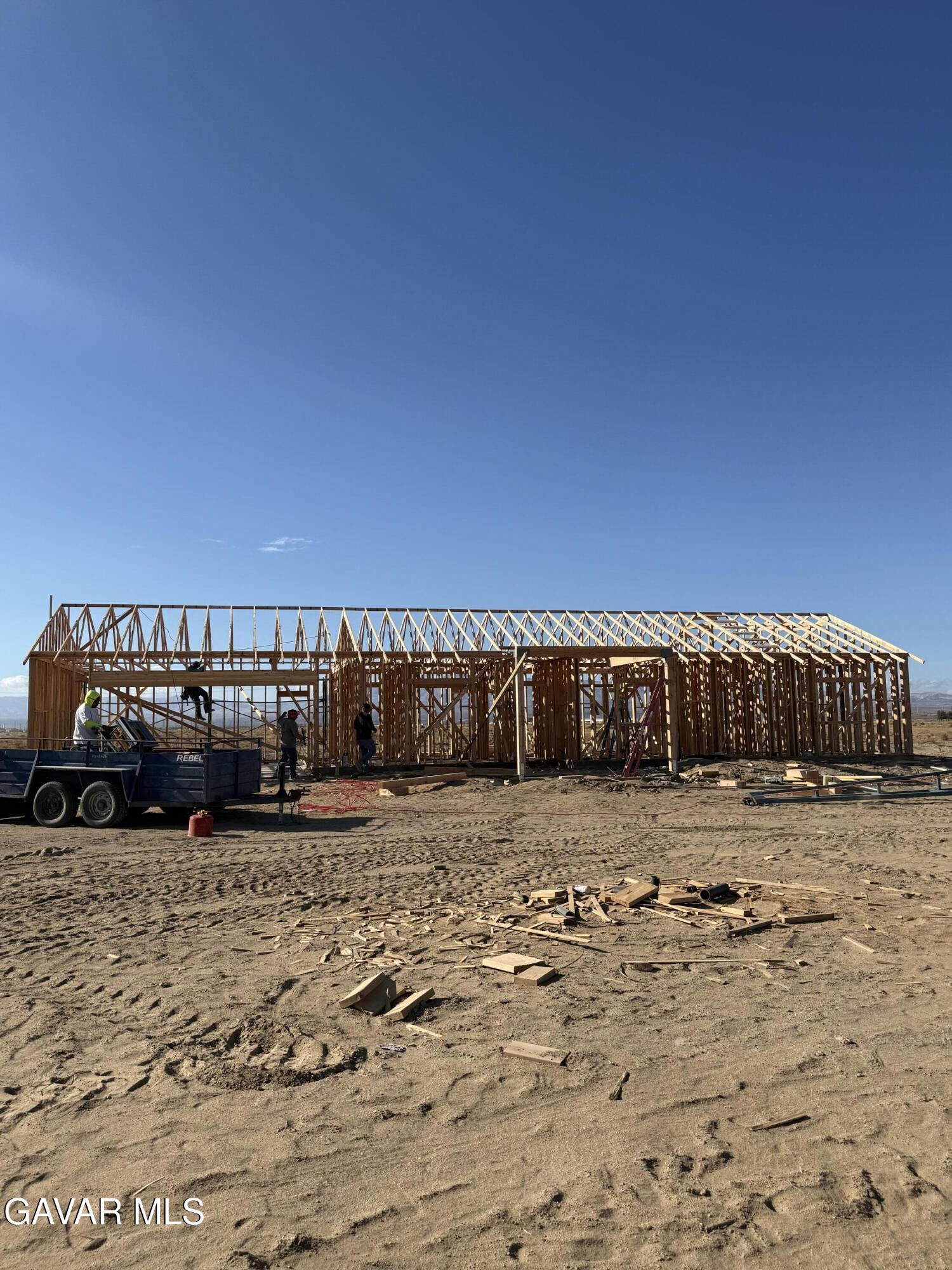 50967 Spring Valley Road Lancaster, CA 93536 - Photo 4 of 11 a view of a parking space in a yard