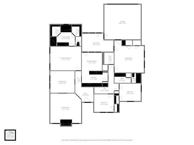 a picture of floor plan