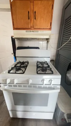 a close view of stove