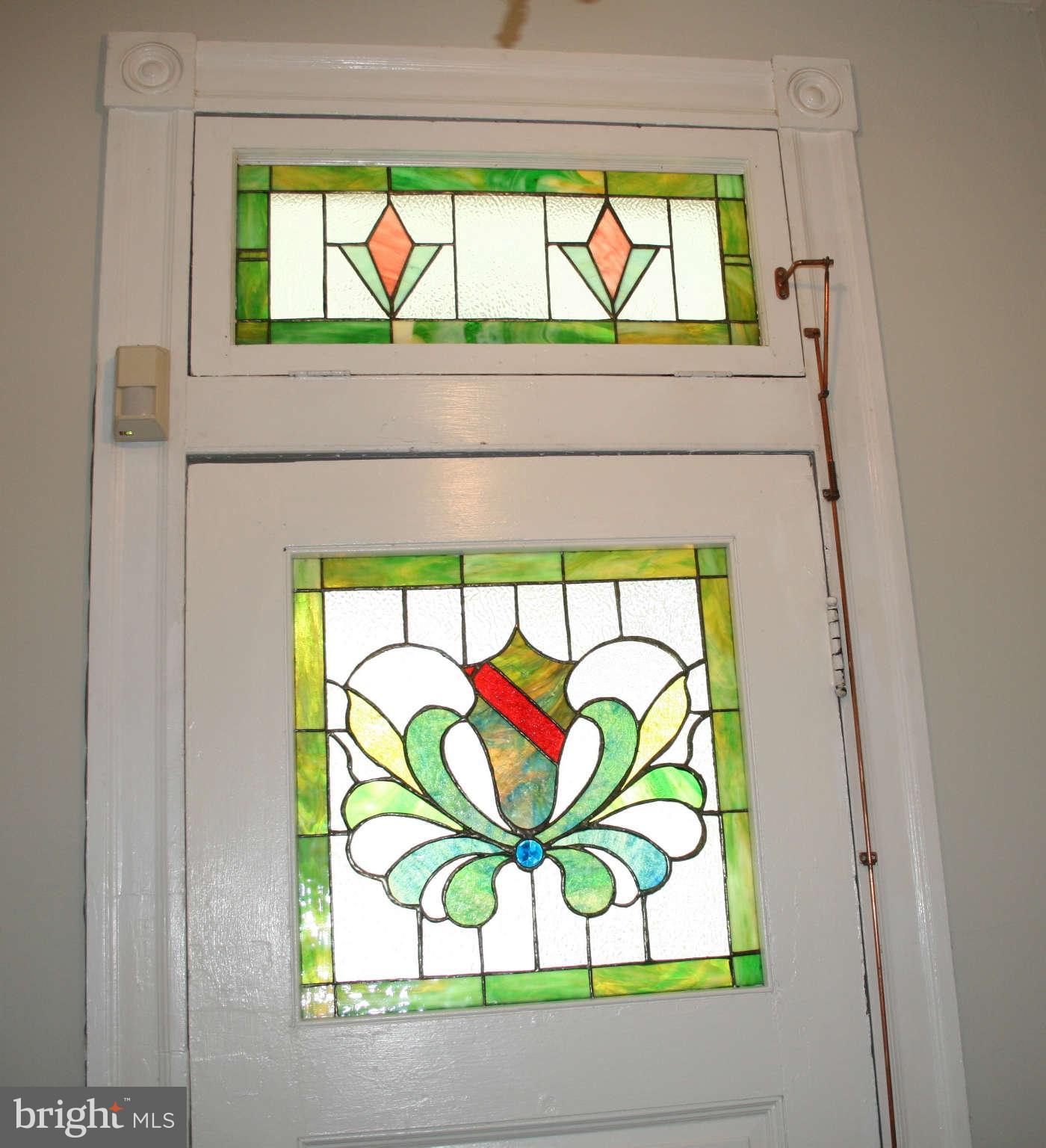 729 St Johns Road Baltimore, MD 21210 - Photo 25 of 30 Stained Glass Front Door