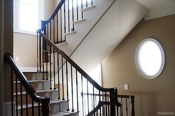 708 Quarter Street Rochester, MI 48307 - Photo 9 of 25 Stairway with lovely detail