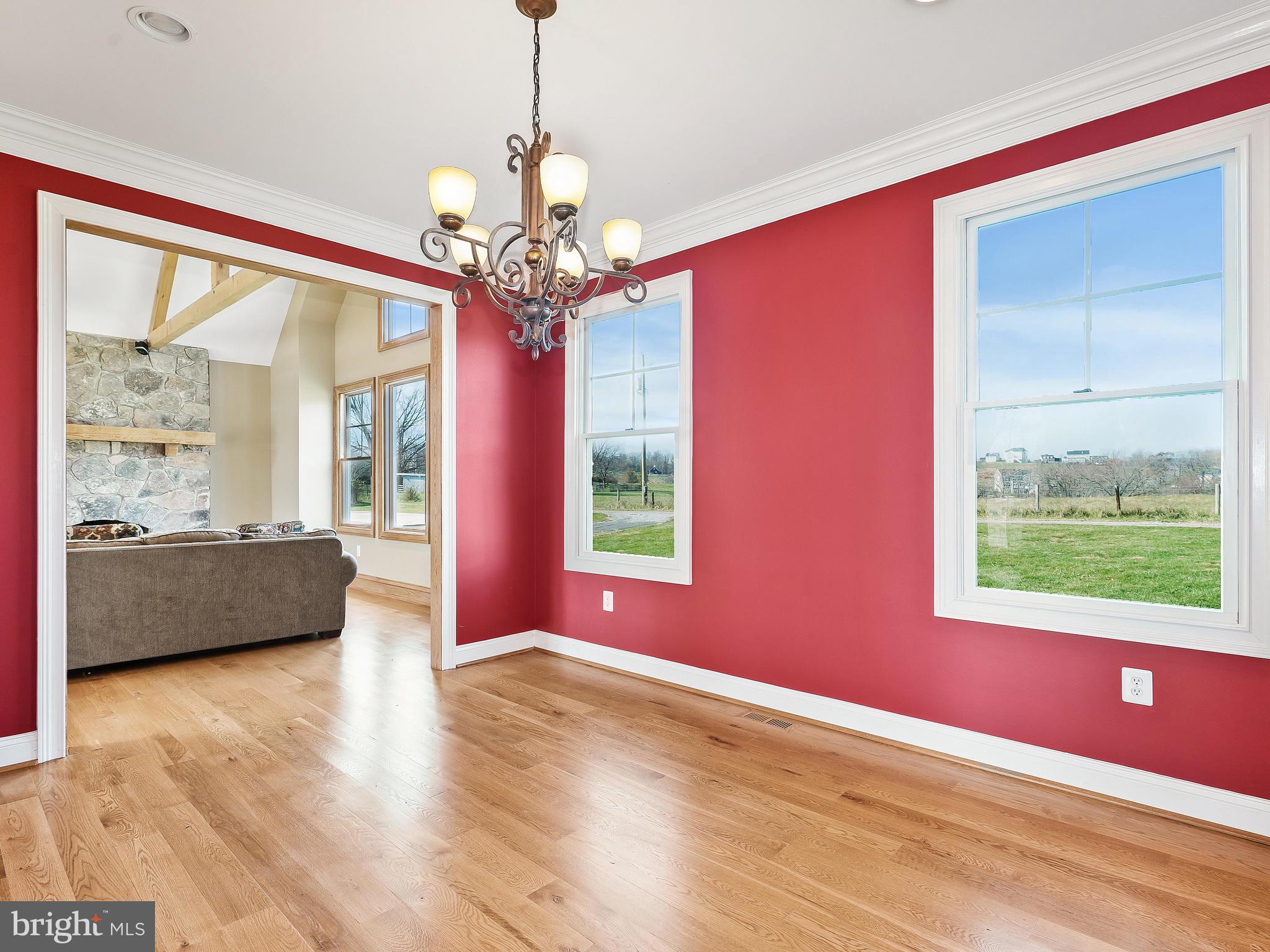 36340 Paxson Road Purcellville, VA 20132 - Photo 10 of 43 Beautiful views from the formal dining room