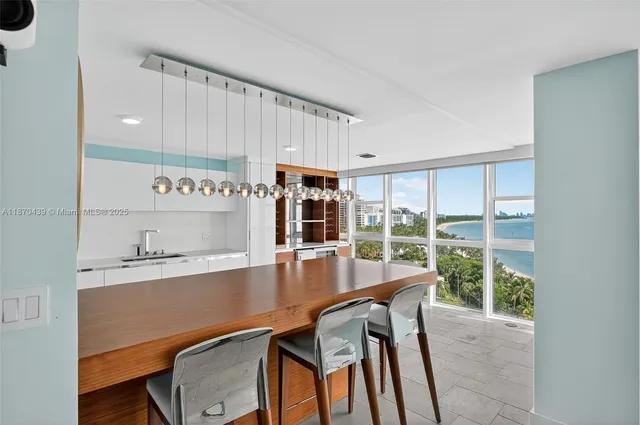 a view of a hallway with closet