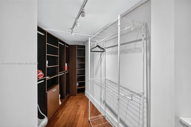 a view of outdoor space with deck and a garden