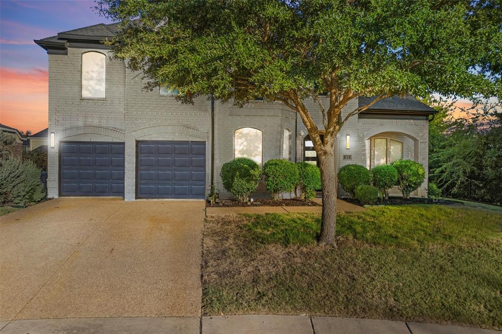 810 Summerfield Prosper, TX 75078 - Photo 7 of 19 a front view of a house with garden