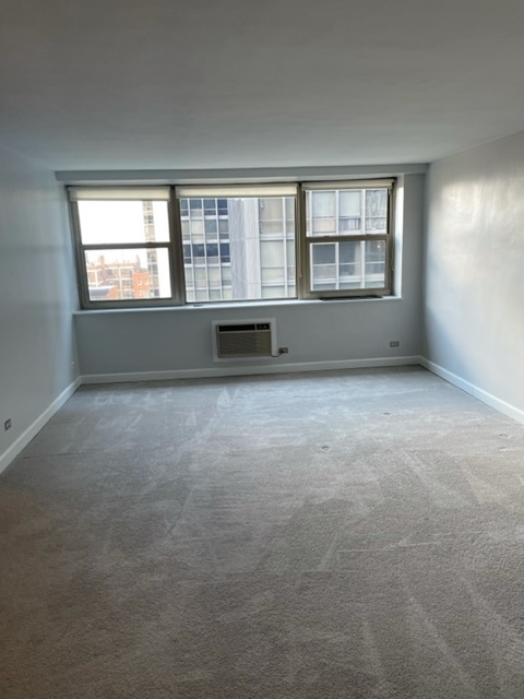 253 East Delaware Place, Unit 16E Chicago, IL 60611 - Photo 6 of 13 an empty room with windows