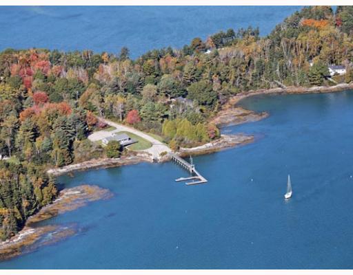 167 High Head Road Harpswell, ME 04079 - Photo 4 of 23 Aerial View. High Head Yacht Club